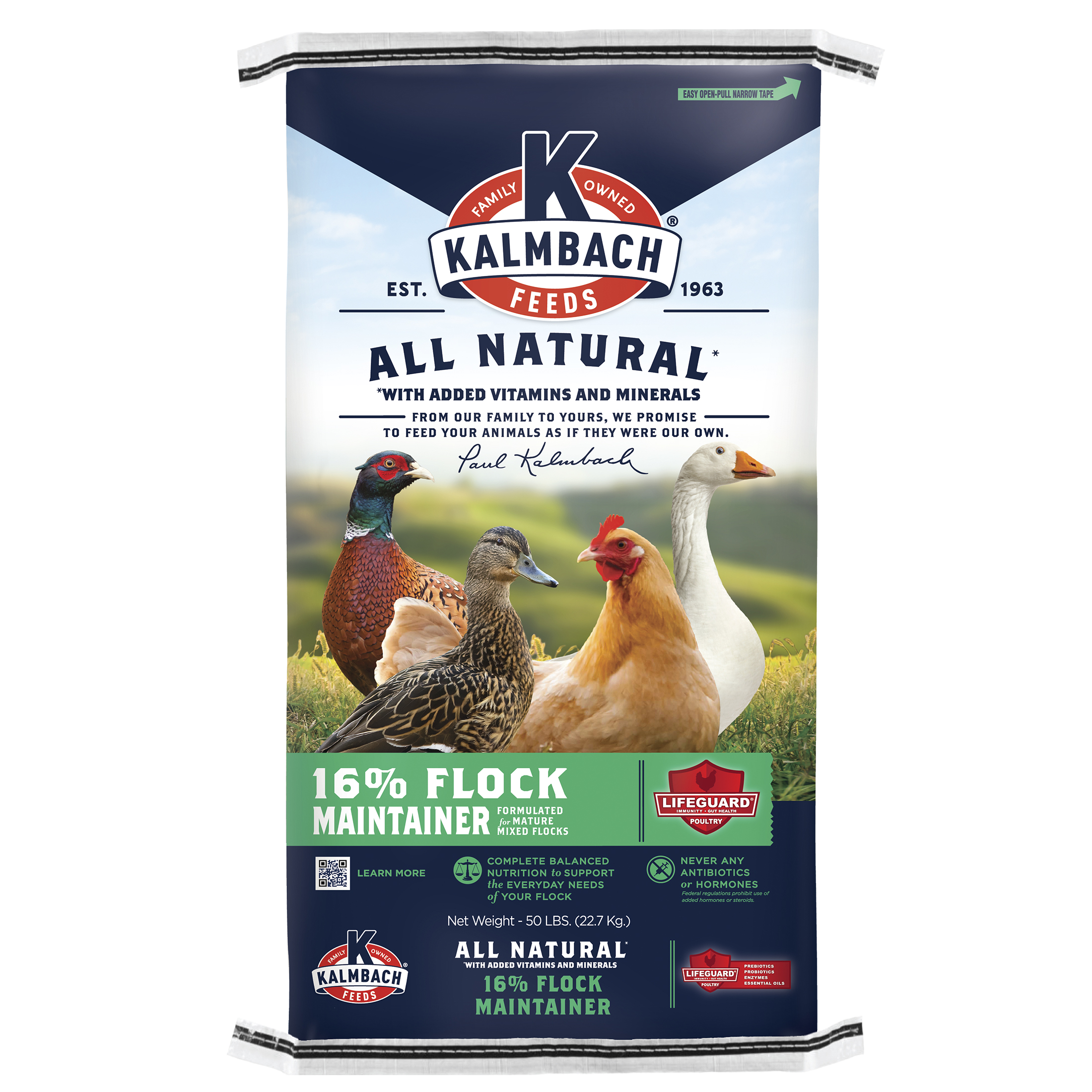 Kalmbach 16% All Natural Flock Maintainer Mini Pellet