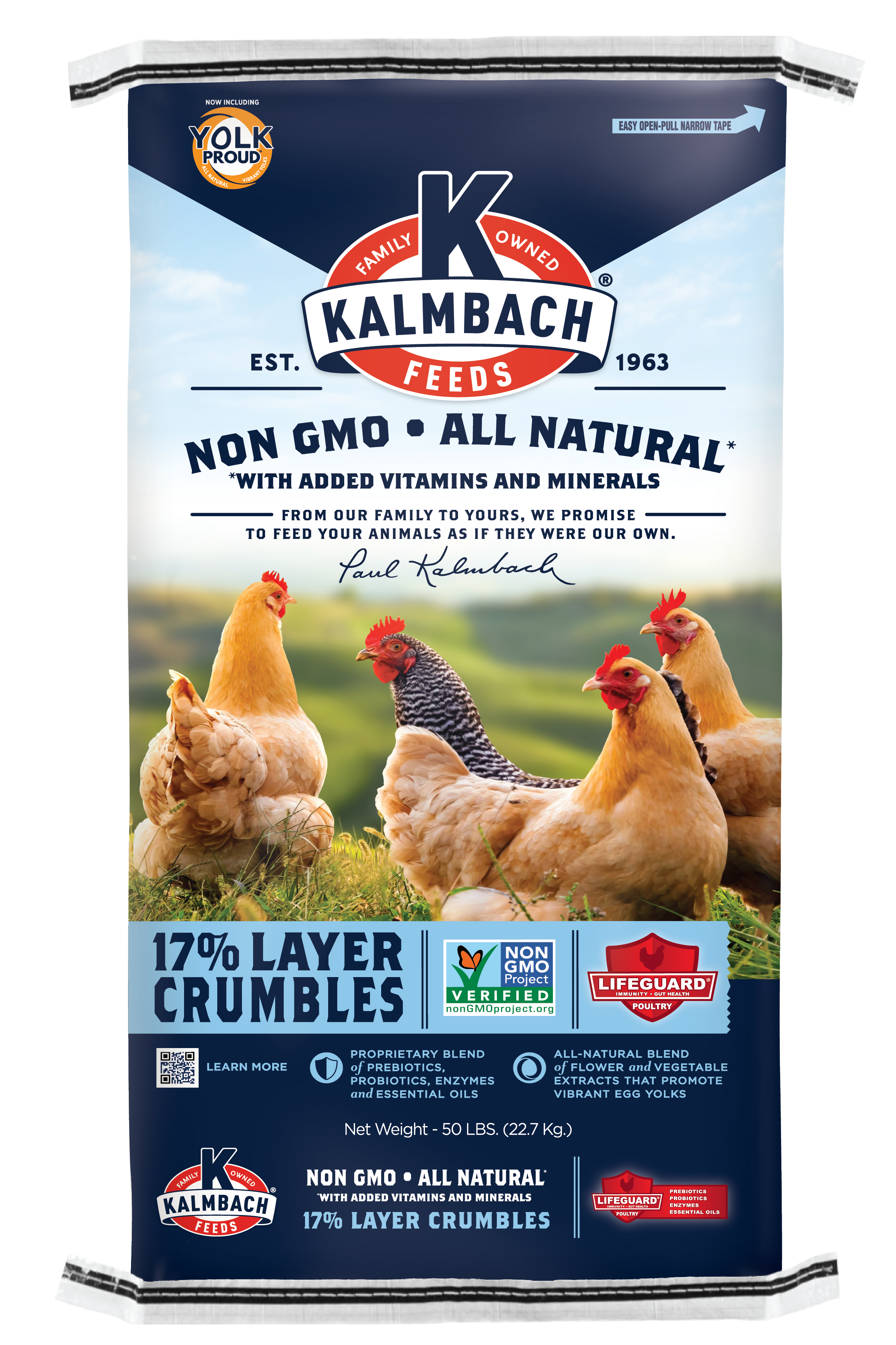 Kalmbach 17% Layer Crumble (Non-GMO)