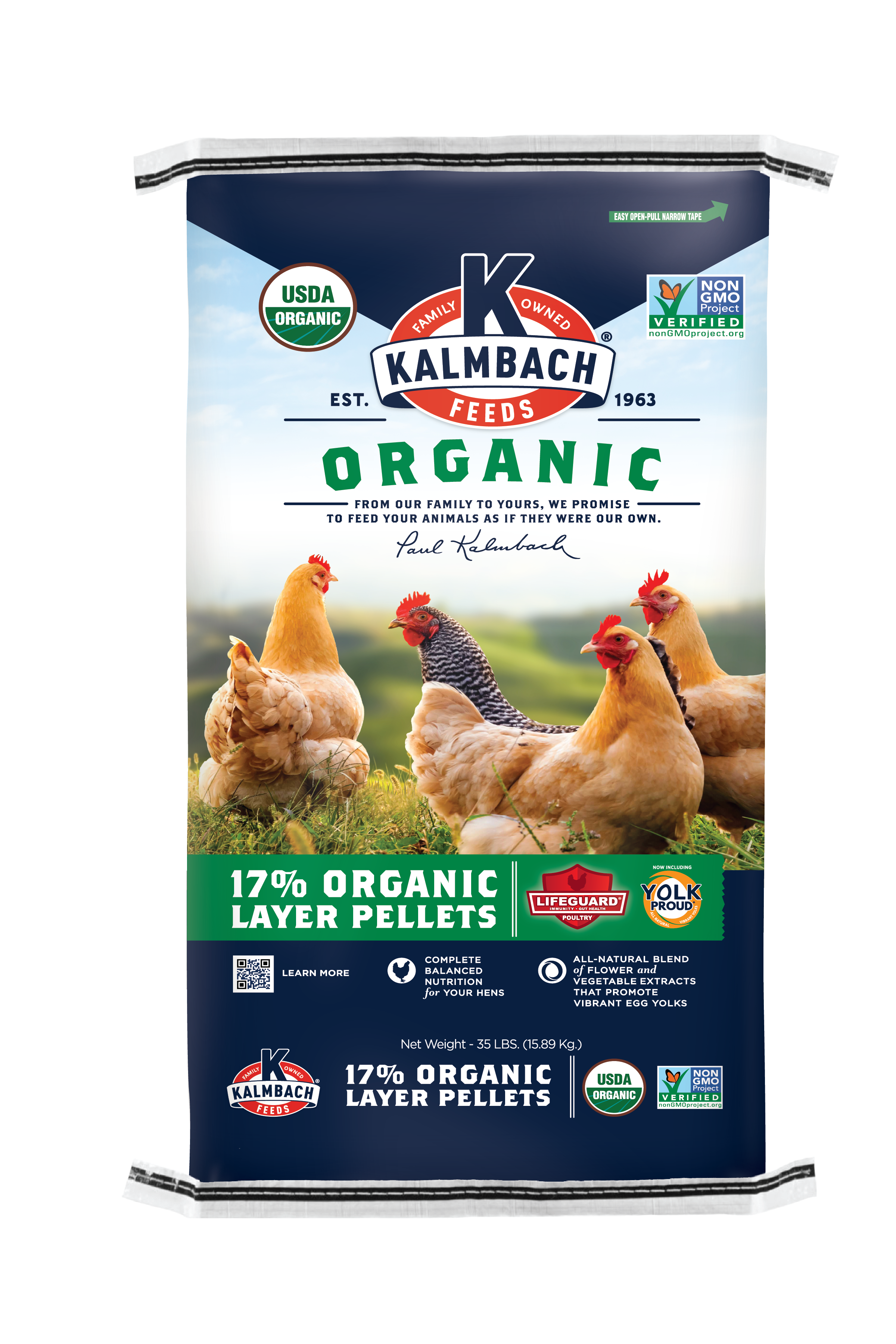 Kalmbach 17% Organic Layer Pellet